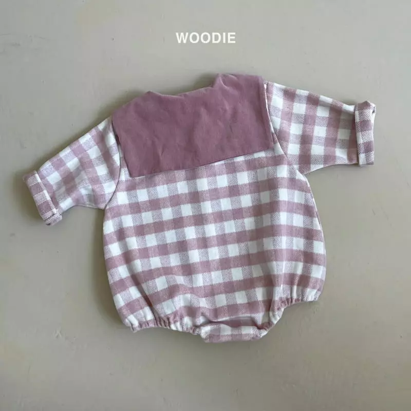 Woodie - Korean Baby Fashion - #onlinebabyshop - Toto Collar Bodysuit - 9