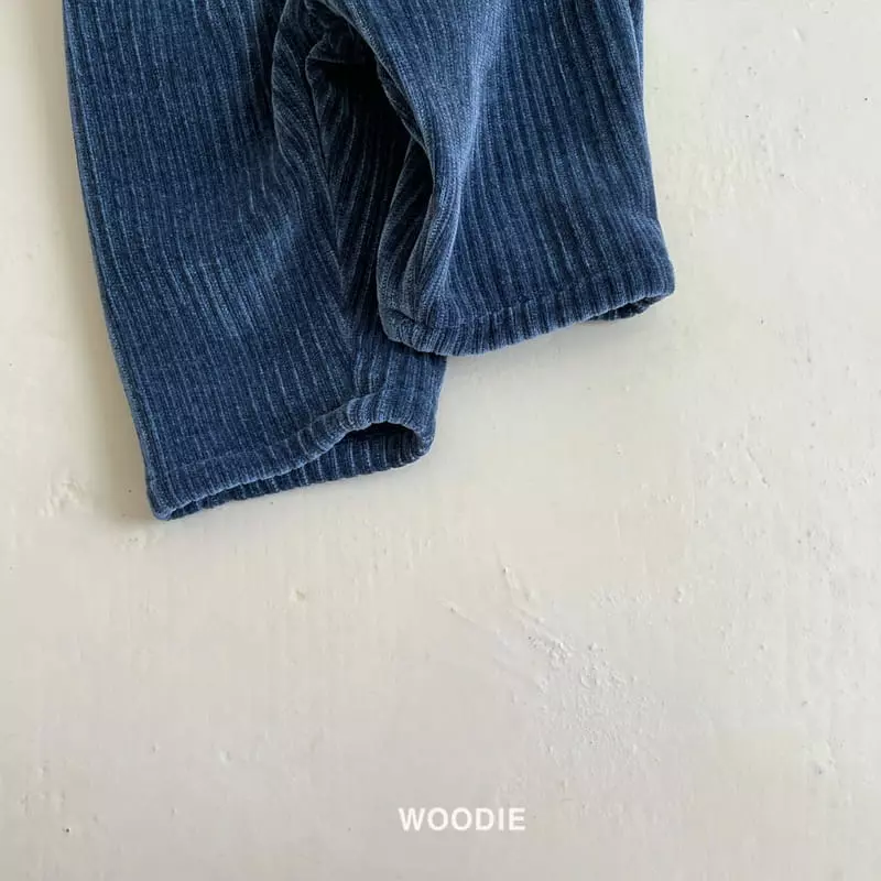 Woodie - Korean Baby Fashion - #onlinebabyshop - Warm Rib Pants - 8