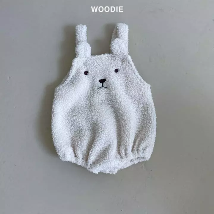 Woodie - Korean Baby Fashion - #onlinebabyshop - Belly Bear Bodysuit - 5