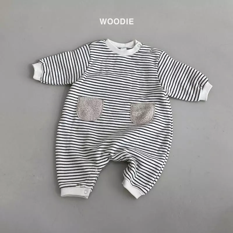 Woodie - Korean Baby Fashion - #onlinebabyshop - Netty Bodysuit - 4