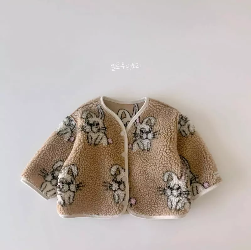 Yellow Factory - Korean Children Fashion - #Kfashion4kids - Rabbit Jacket