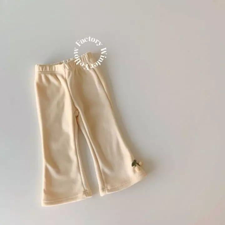 Yellow Factory - Korean Children Fashion - #Kfashion4kids - Cherry Pants