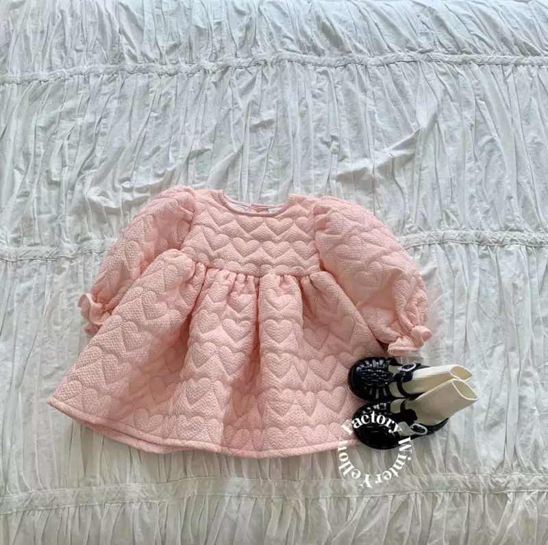 Yellow Factory - Korean Children Fashion - #childofig - Heart One-piece - 9