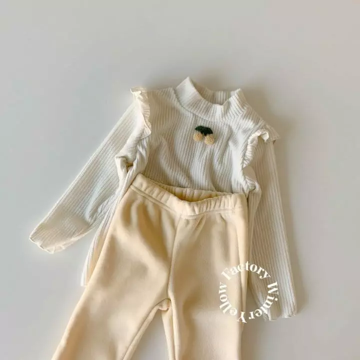 Yellow Factory - Korean Children Fashion - #childofig - Cherry Pants - 7