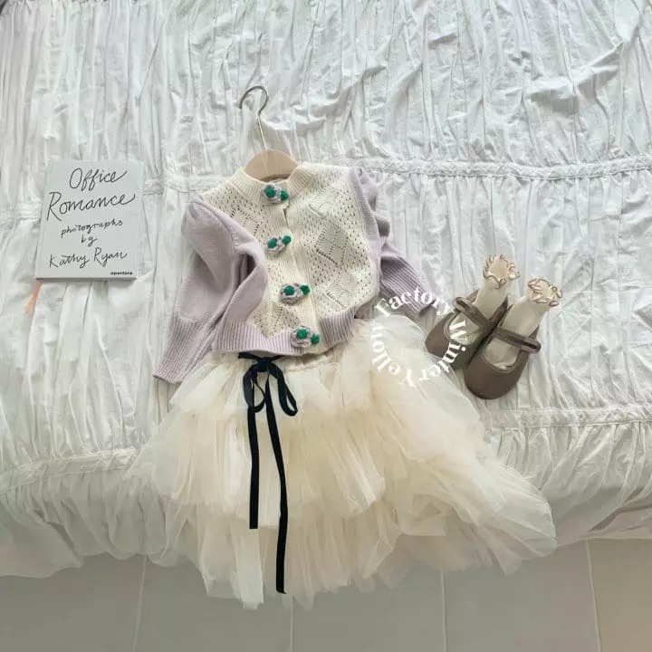 Yellow Factory - Korean Children Fashion - #childrensboutique - Romance Cardigan - 7