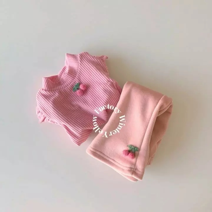 Yellow Factory - Korean Children Fashion - #designkidswear - Cherry Pants - 9