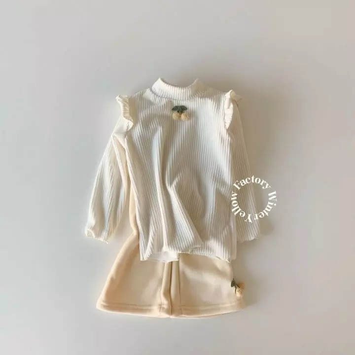 Yellow Factory - Korean Children Fashion - #designkidswear - Kids Cherry Teer - 8