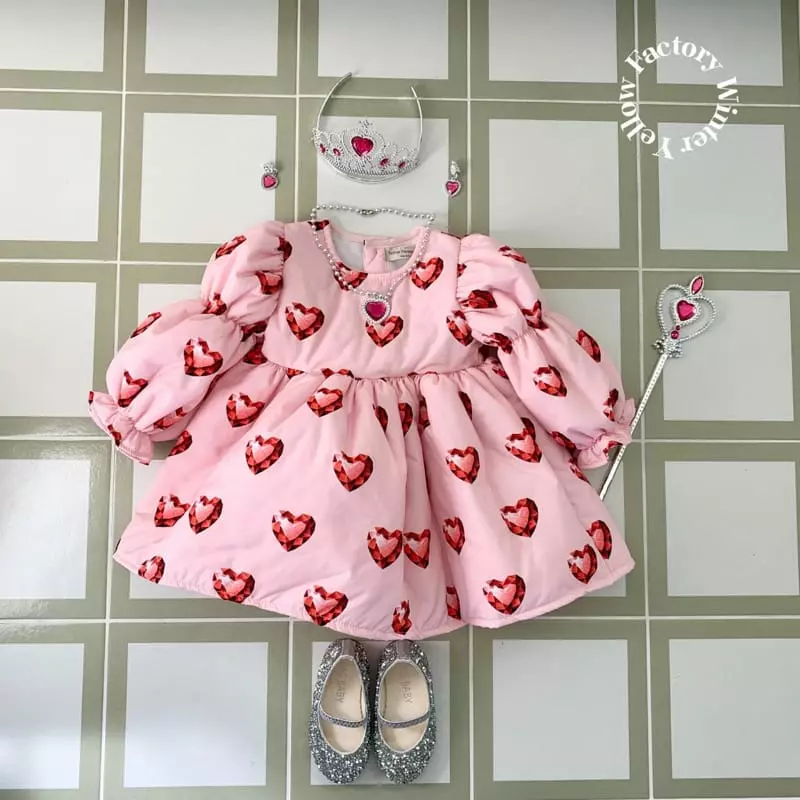 Yellow Factory - Korean Children Fashion - #fashionkids - Jewelry One-piece - 5