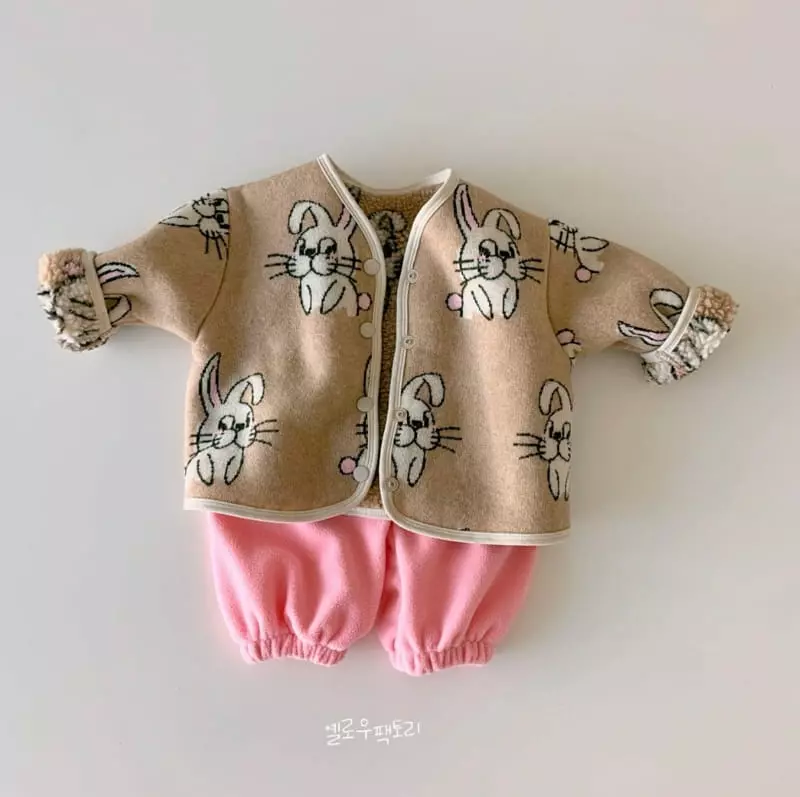 Yellow Factory - Korean Children Fashion - #kidsshorts - Rabbit Jacket - 12
