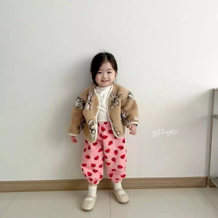 Yellow Factory - Korean Children Fashion - #fashionkids - Sweet Pants - 4
