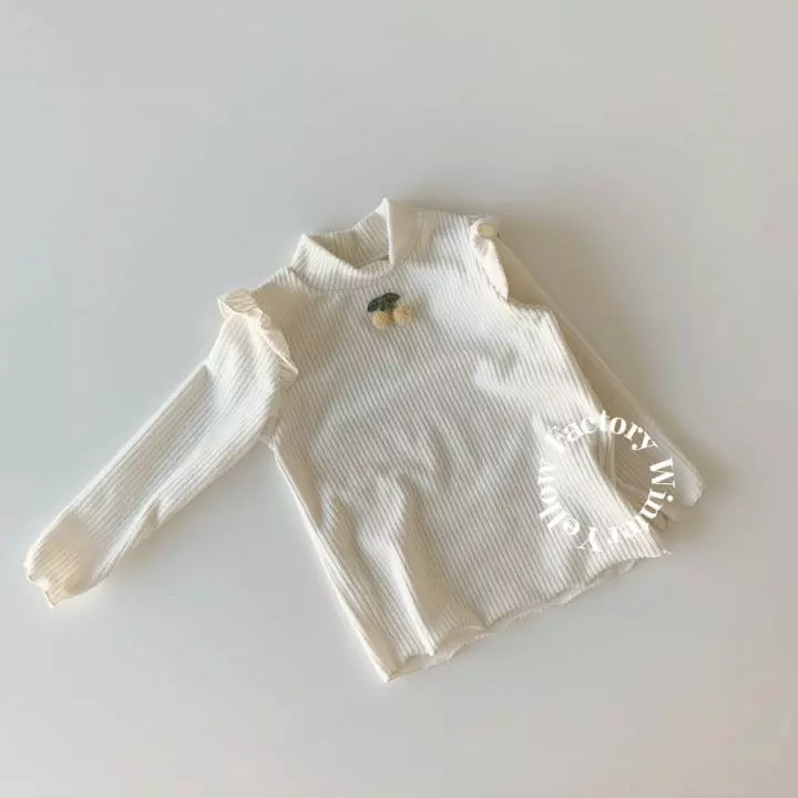 Yellow Factory - Korean Children Fashion - #kidsstore - Kids Cherry Teer - 12