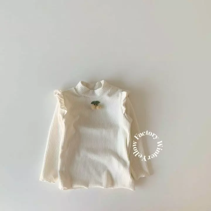 Yellow Factory - Korean Children Fashion - #littlefashionista - Kids Cherry Teer