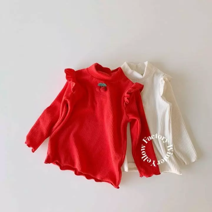 Yellow Factory - Korean Children Fashion - #magicofchildhood - Kids Cherry Teer - 2