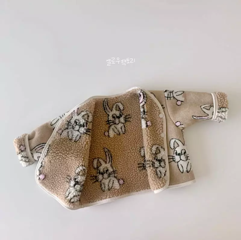 Yellow Factory - Korean Children Fashion - #magicofchildhood - Rabbit Jacket - 4