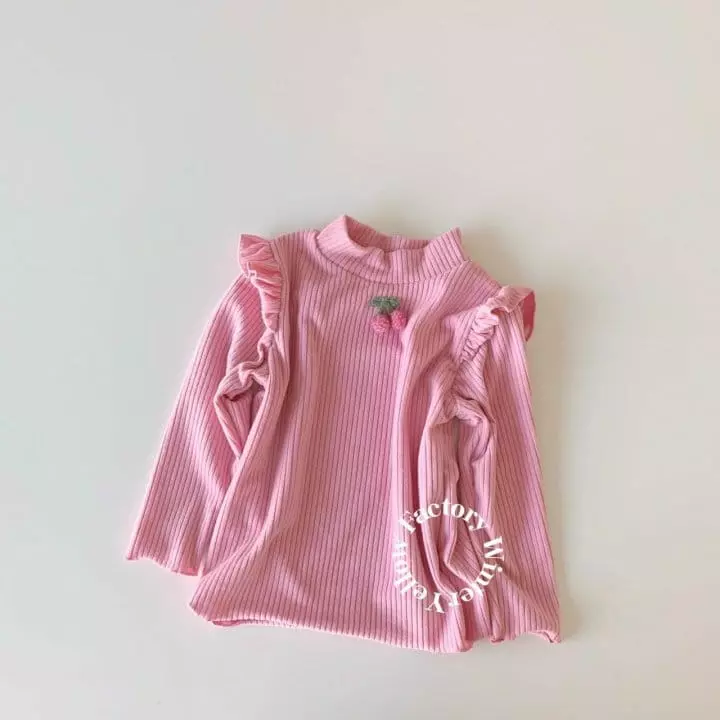 Yellow Factory - Korean Children Fashion - #minifashionista - Kids Cherry Teer - 3