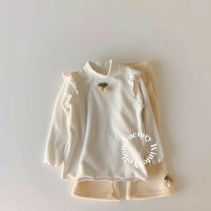 Yellow Factory - Korean Children Fashion - #prettylittlegirls - Cherry Pants - 5