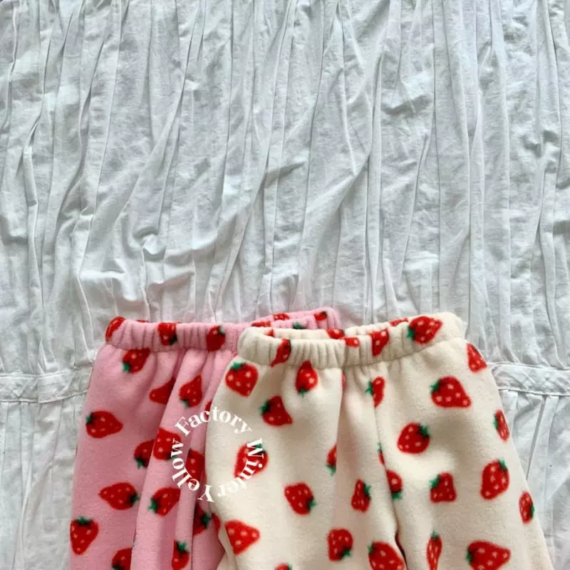 Yellow Factory - Korean Children Fashion - #toddlerclothing - Sweet Pants - 4