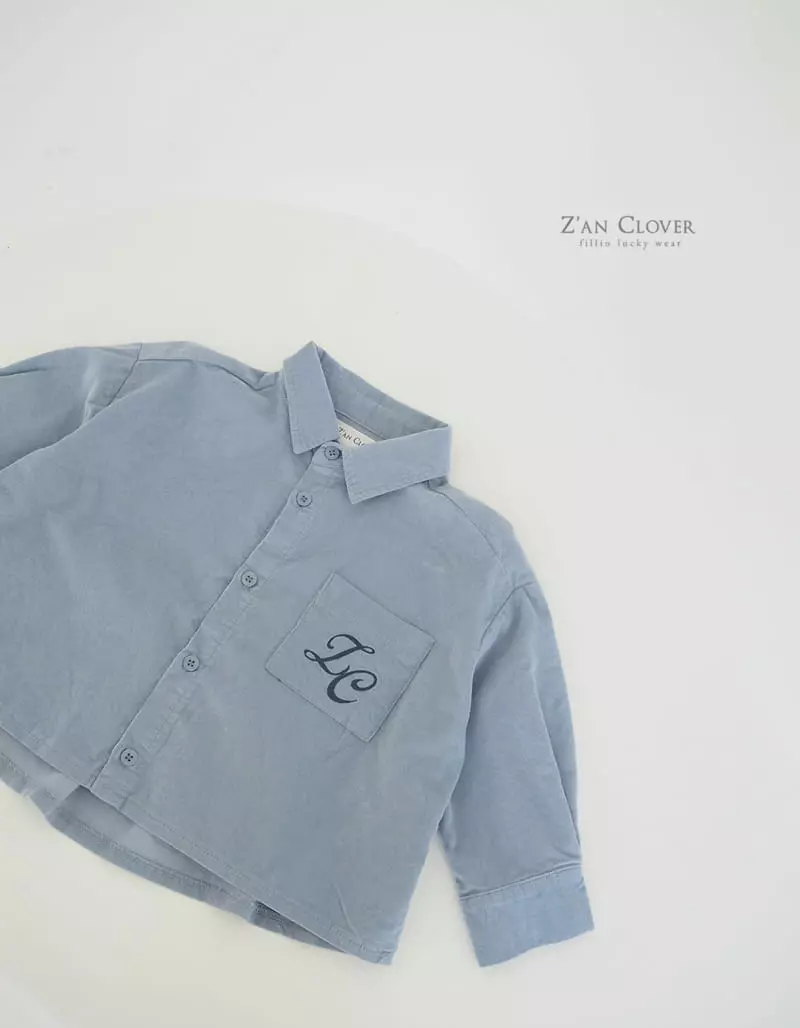 Zan Clover - Korean Children Fashion - #Kfashion4kids - Rib Wide Shirt - 8