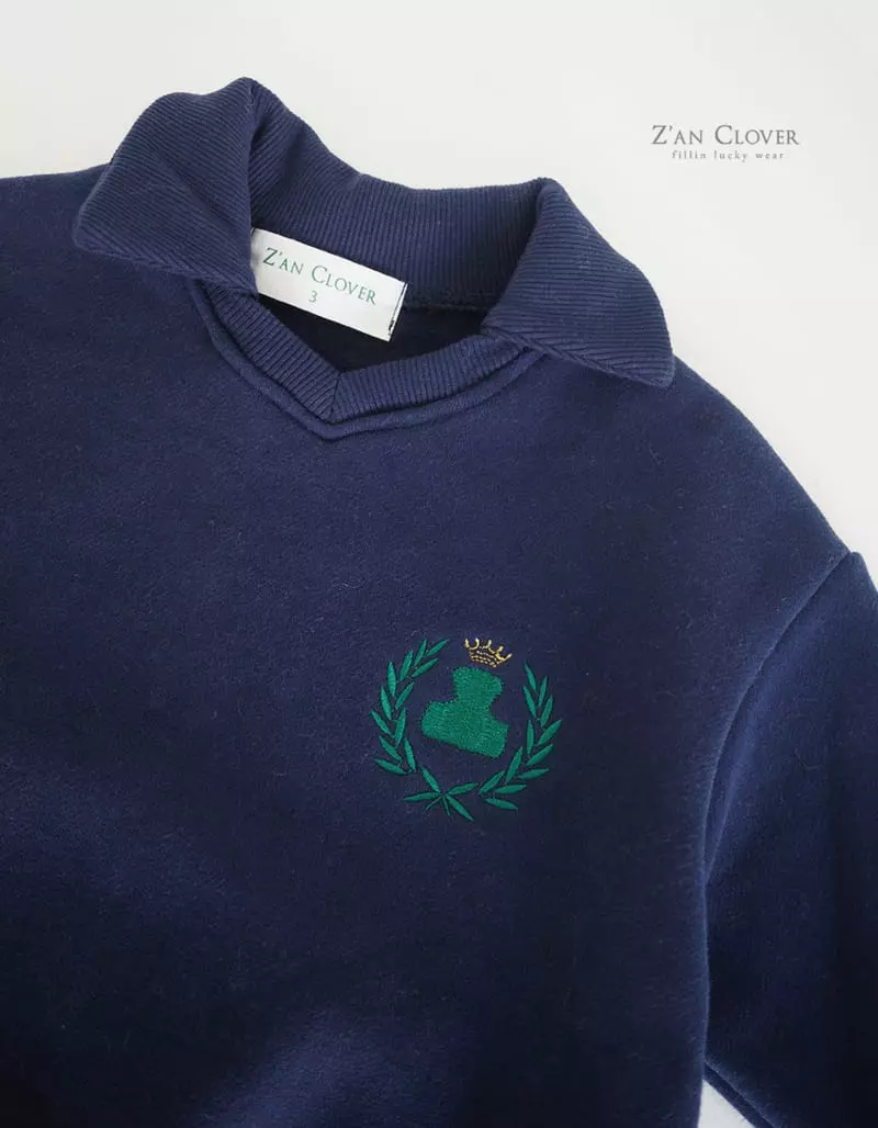 Zan Clover - Korean Children Fashion - #Kfashion4kids - Teddy Fleece Sweatshirt - 6