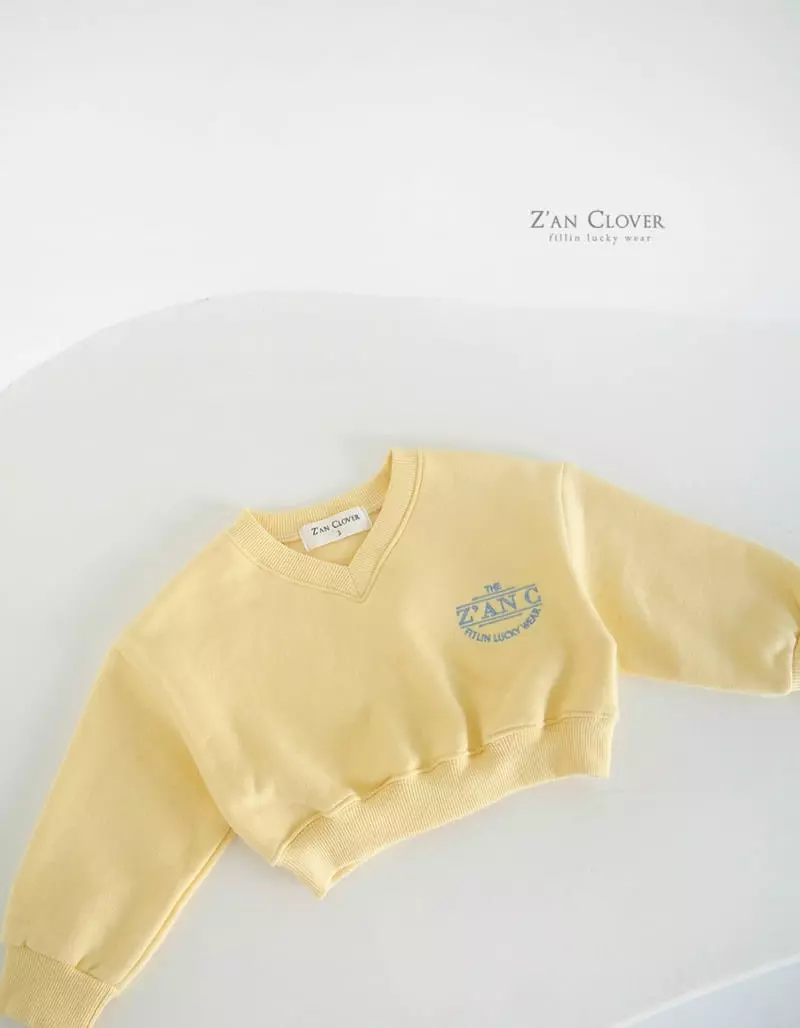 Zan Clover - Korean Children Fashion - #kidzfashiontrend - Pastelo V Fleece Sweatshirt - 4