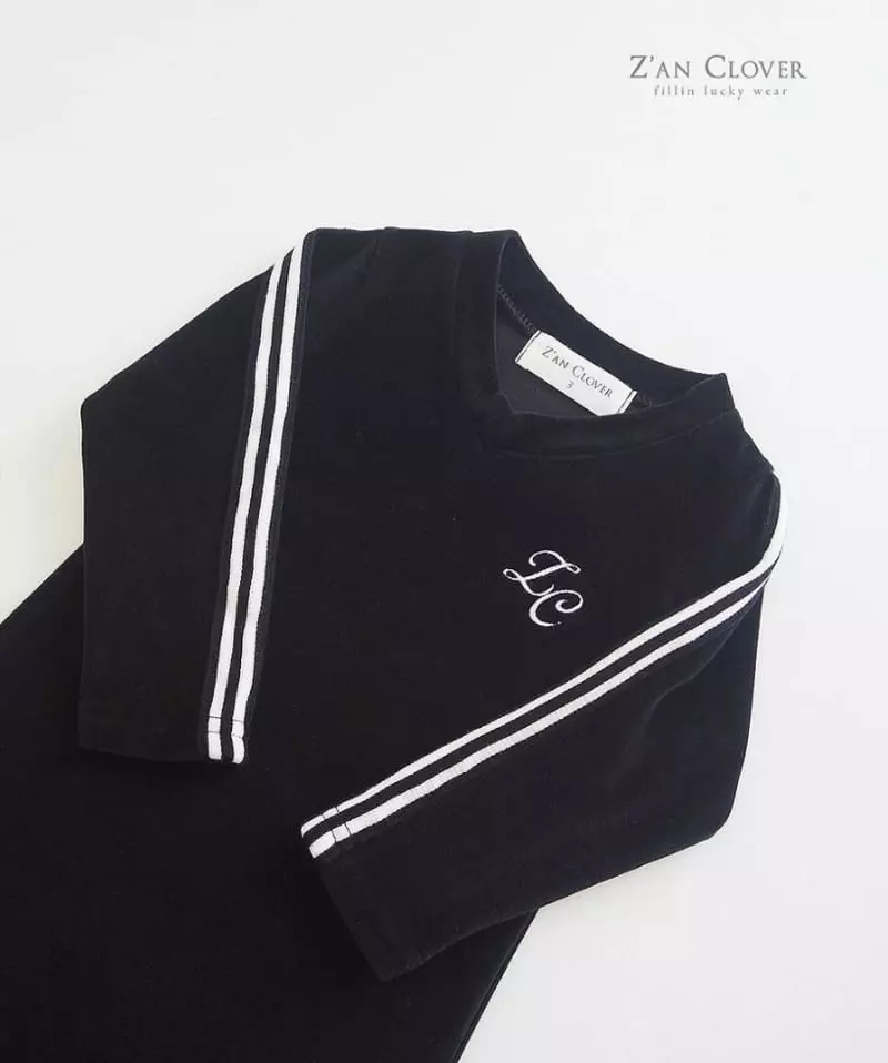 Zan Clover - Korean Children Fashion - #Kfashion4kids - Veloure One-piece - 5