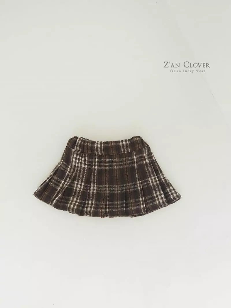 Zan Clover - Korean Children Fashion - #Kfashion4kids - Winter Pleats Skirt - 3