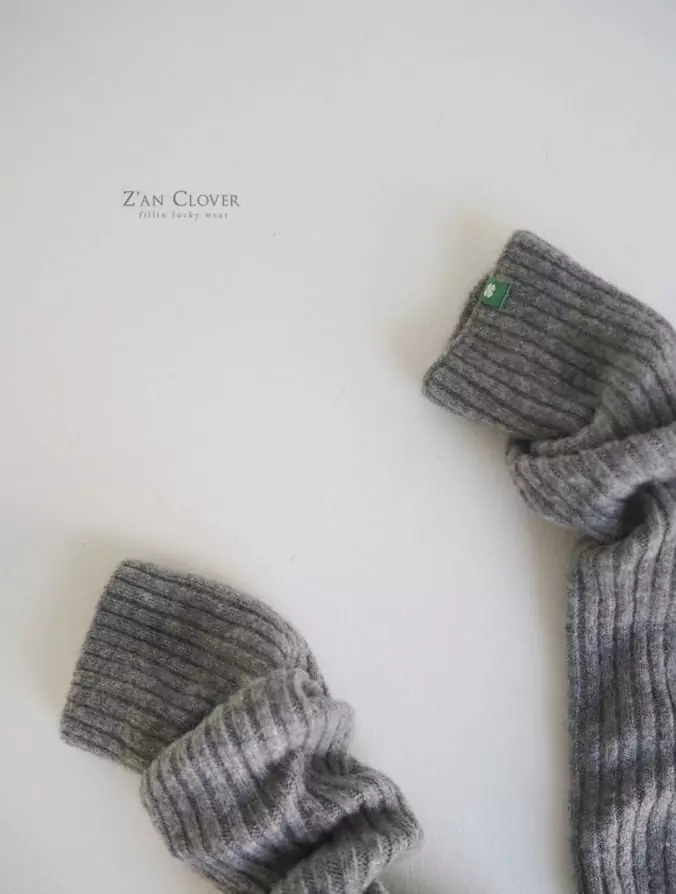 Zan Clover - Korean Children Fashion - #Kfashion4kids - Knit Treg Warmer - 6