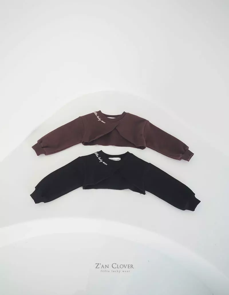 Zan Clover - Korean Children Fashion - #childofig - Crop Fleece Bolero