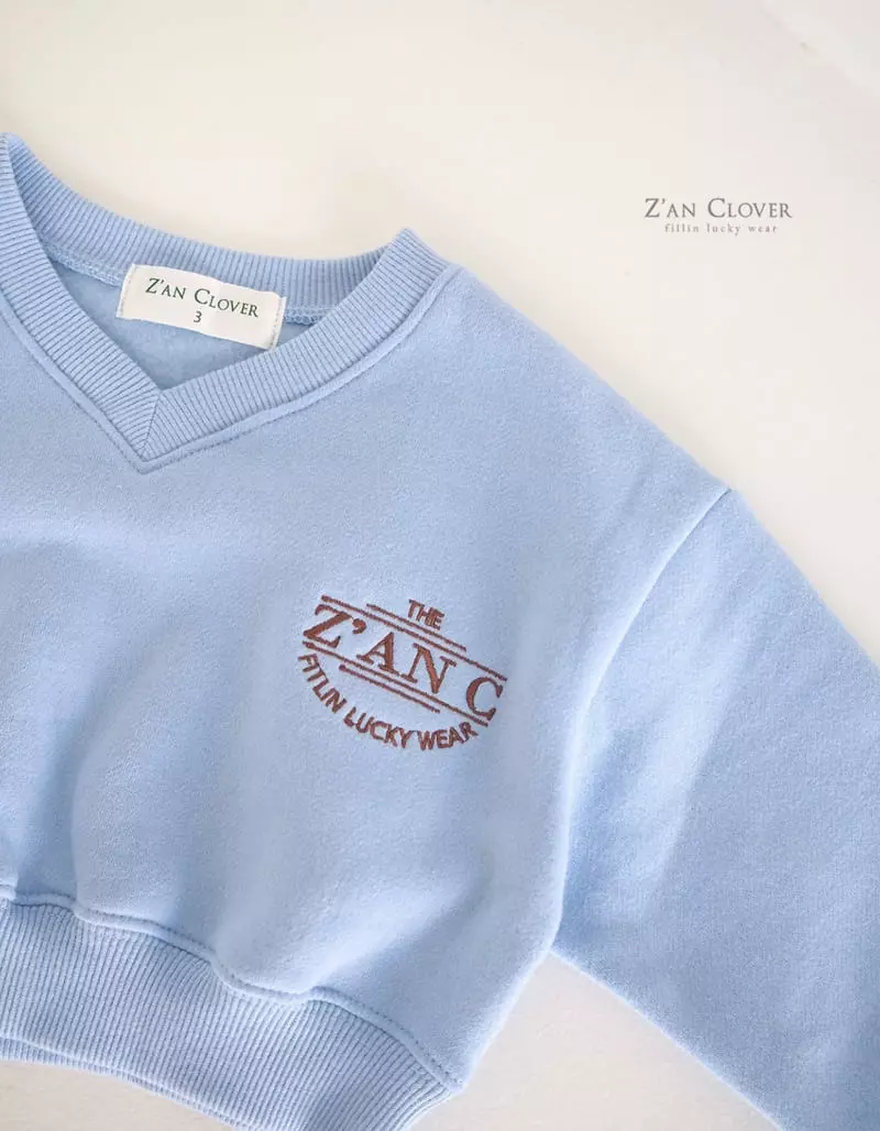 Zan Clover - Korean Children Fashion - #childofig - Pastelo V Fleece Sweatshirt - 9