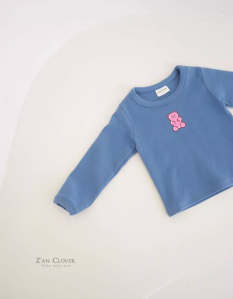 Zan Clover - Korean Children Fashion - #childofig - Pink Teddy Tee - 3