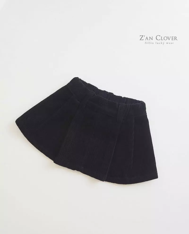 Zan Clover - Korean Children Fashion - #childofig - Rib Miu Skirt - 8
