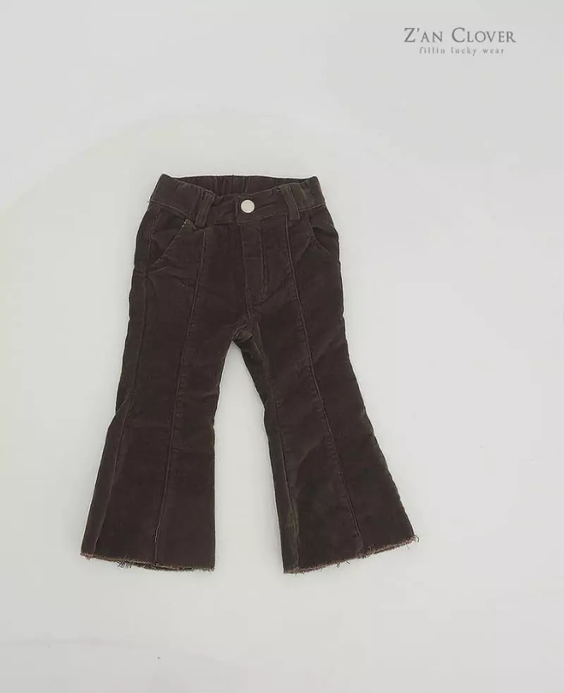 Zan Clover - Korean Children Fashion - #childofig - Fleece Rib Pants - 3