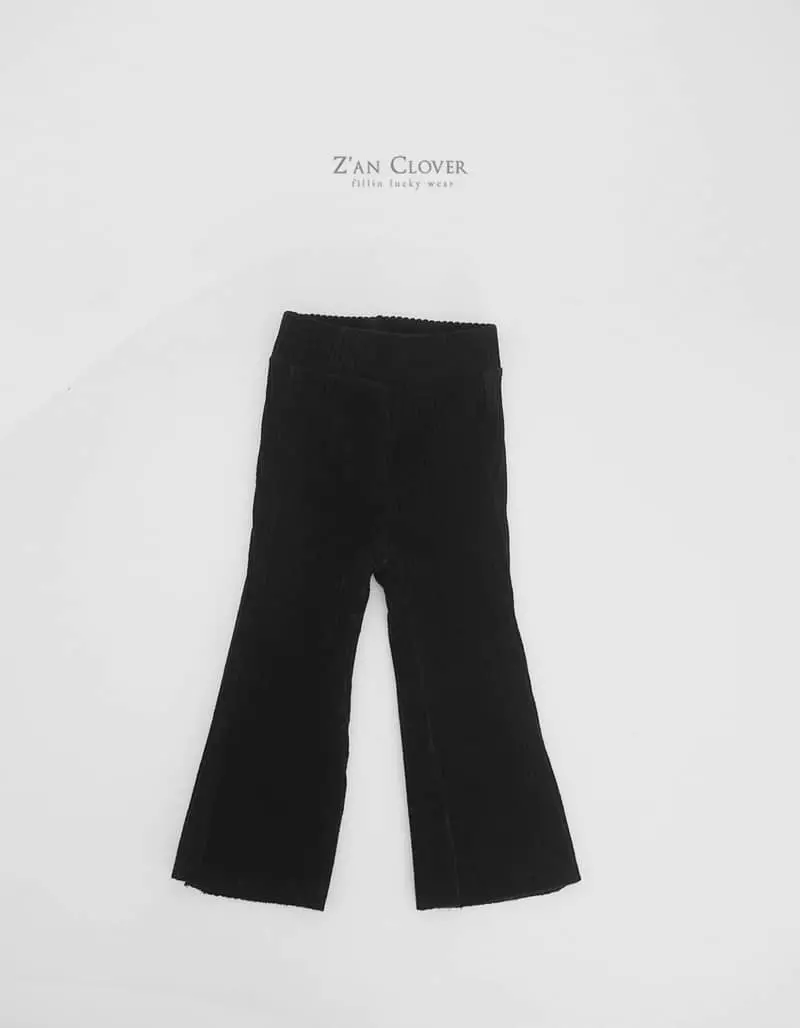 Zan Clover - Korean Children Fashion - #childrensboutique - Veloure Pants - 6