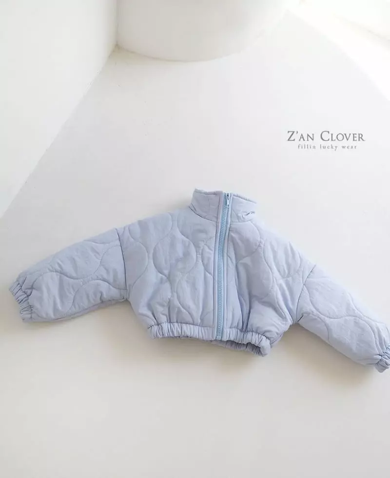 Zan Clover - Korean Children Fashion - #childrensboutique - Quilting Crop Jumper - 6