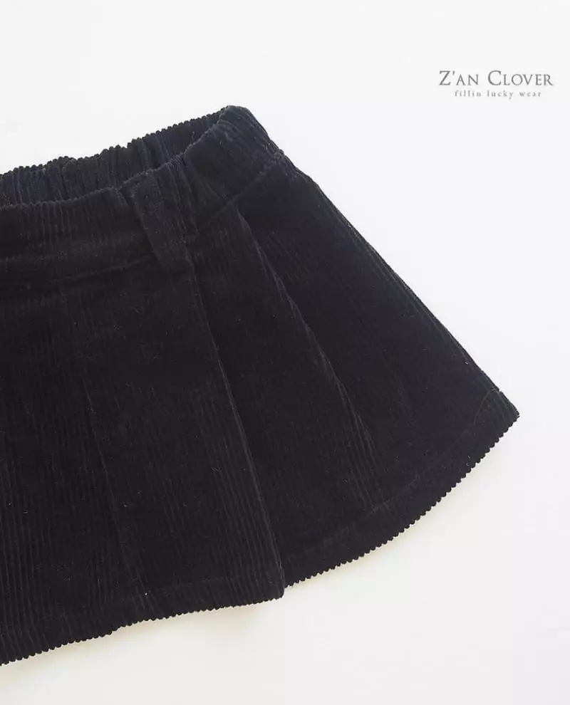 Zan Clover - Korean Children Fashion - #childrensboutique - Rib Miu Skirt - 9