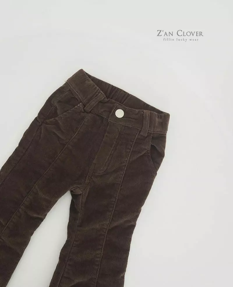 Zan Clover - Korean Children Fashion - #childofig - Fleece Rib Pants - 4