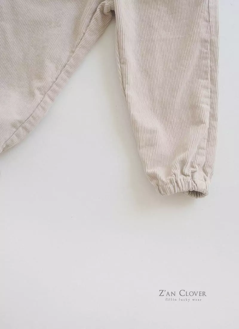 Zan Clover - Korean Children Fashion - #childrensboutique - Rib Pants - 3