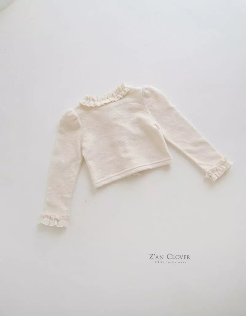 Zan Clover - Korean Children Fashion - #discoveringself - Jenny Frill Cardigan - 5