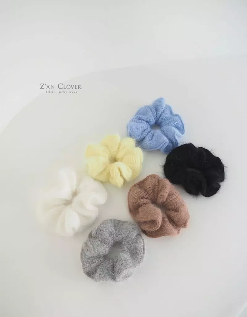 Zan Clover - Korean Children Fashion - #discoveringself - Knit Hairring - 11