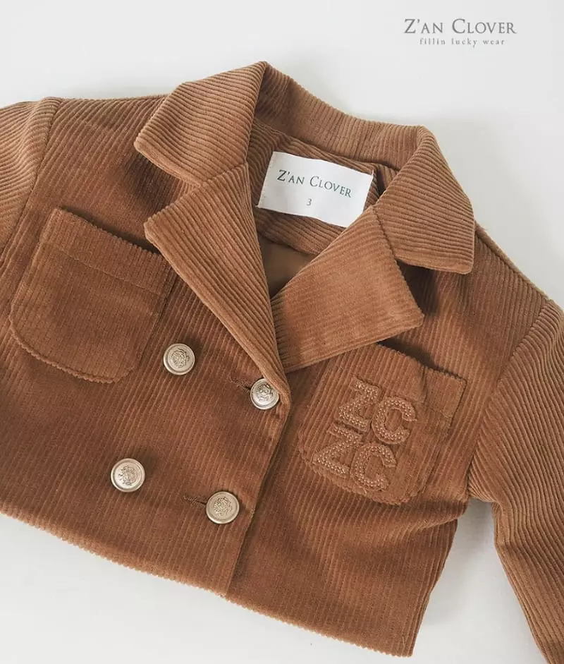 Zan Clover - Korean Children Fashion - #discoveringself - Rib Crop Jacket - 5