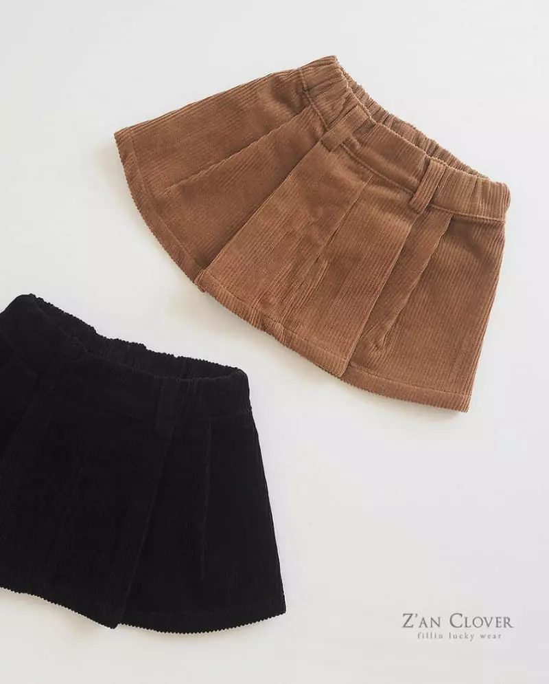 Zan Clover - Korean Children Fashion - #discoveringself - Rib Miu Skirt - 11