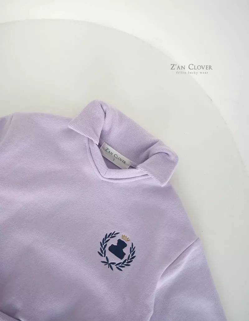 Zan Clover - Korean Children Fashion - #fashionkids - Teddy Fleece Sweatshirt - 2