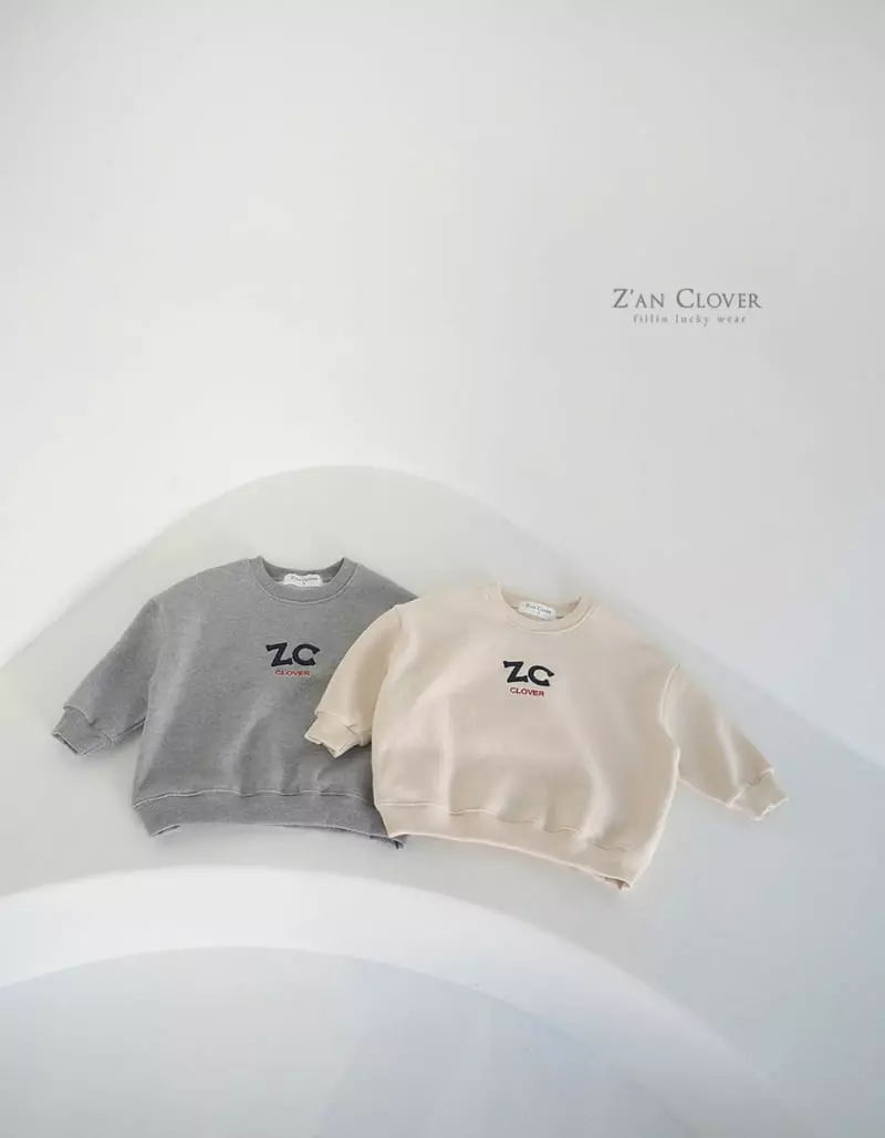 Zan Clover - Korean Children Fashion - #fashionkids - ZC Boxy Sweatshirt