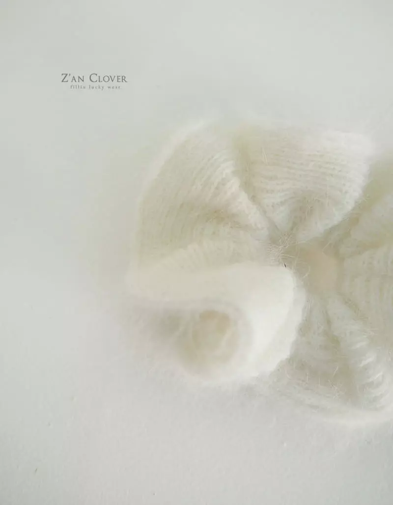 Zan Clover - Korean Children Fashion - #fashionkids - Knit Hairring - 12