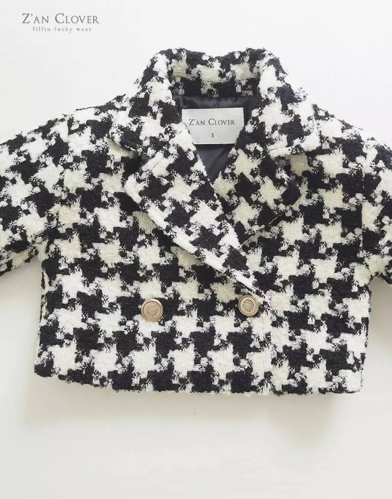 Zan Clover - Korean Children Fashion - #fashionkids - Hound Half Jacket - 7