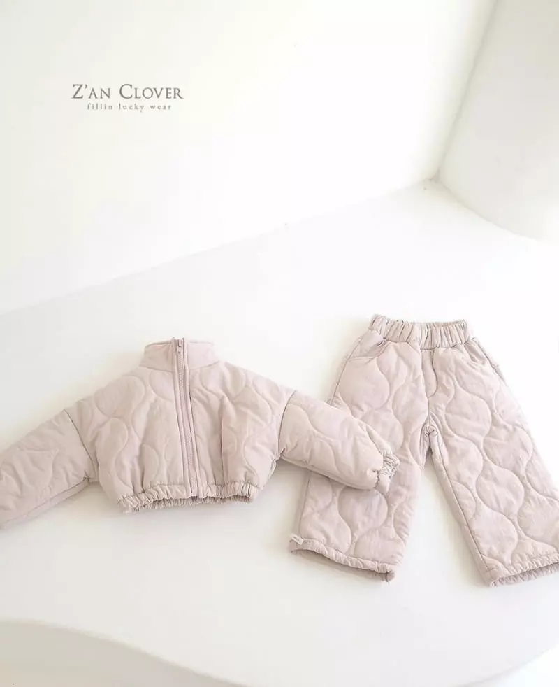 Zan Clover - Korean Children Fashion - #fashionkids - Quilting Boxy Pants - 9