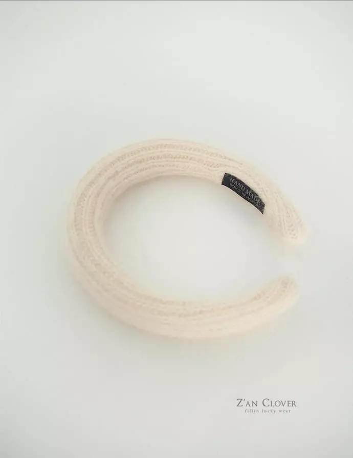 Zan Clover - Korean Children Fashion - #fashionkids - Knit Hairband