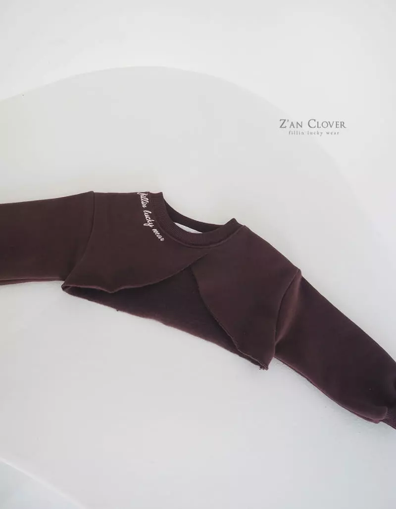 Zan Clover - Korean Children Fashion - #kidsshorts - Crop Fleece Bolero - 6