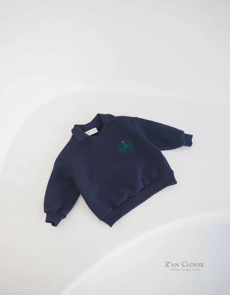 Zan Clover - Korean Children Fashion - #kidsshorts - Teddy Fleece Sweatshirt - 4