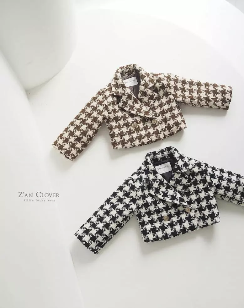 Zan Clover - Korean Children Fashion - #kidsstore - Hound Half Jacket - 9
